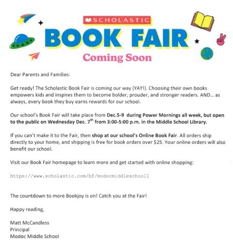 Book Fair Flyer